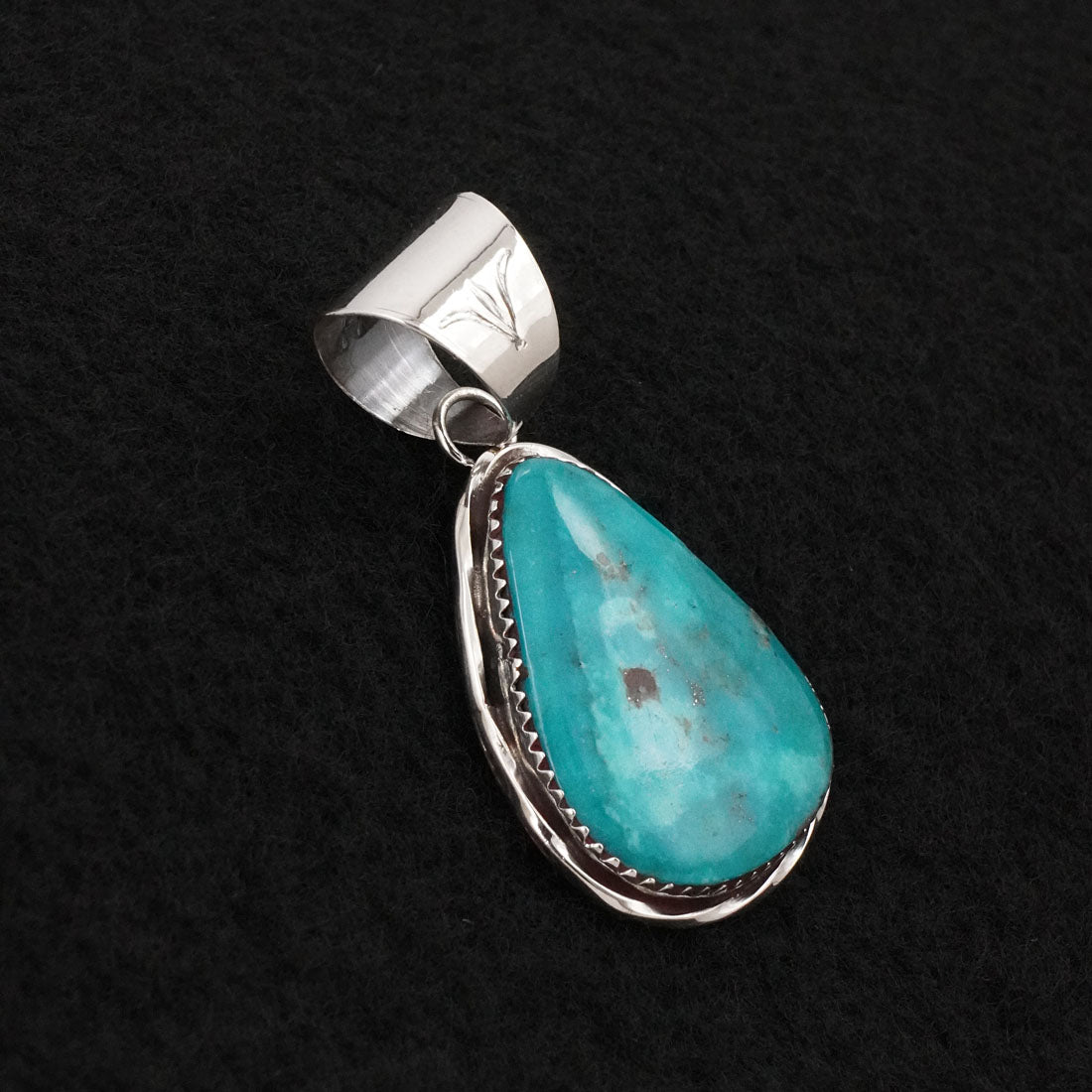 Ernest Hawthorne Turquoise & Sterling Silver Pendant