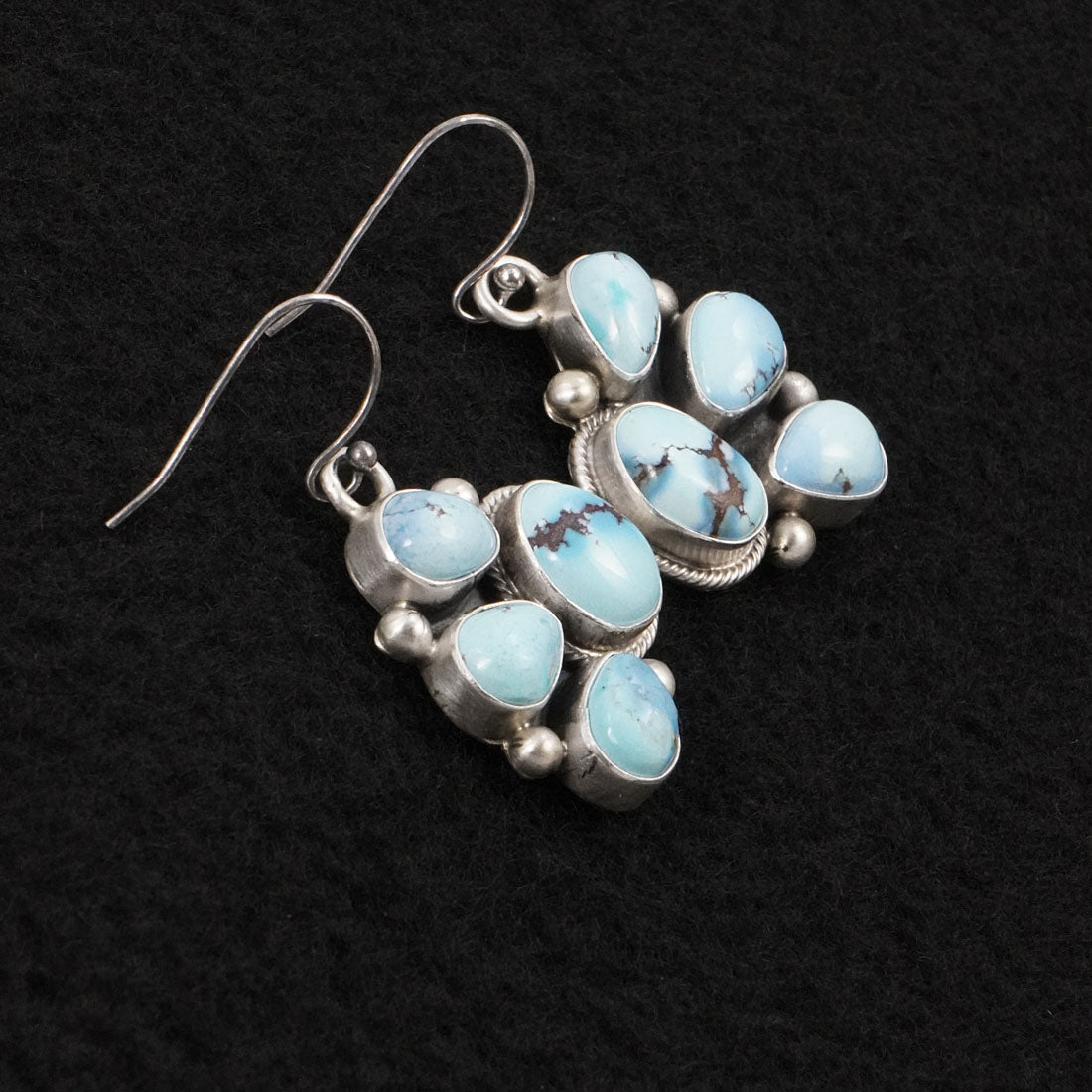 Paul Livingston Turquoise & Sterling Silver Necklace Set