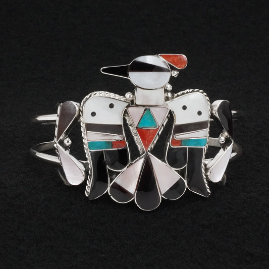 Bobby & Corraine Shack Multi-Stone & Sterling Silver Bracelet