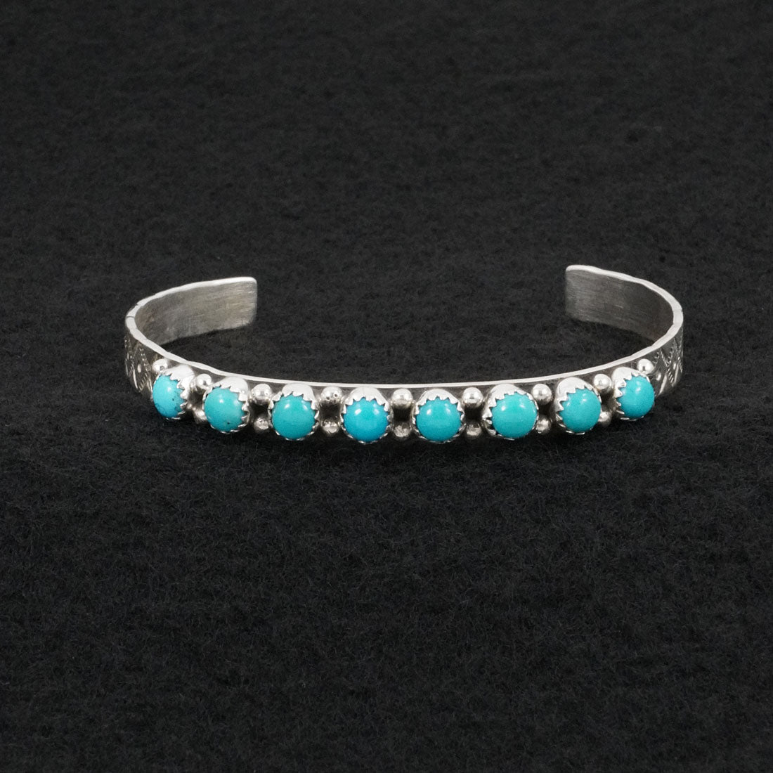 Gaynell Parker Turquoise & Sterling Silver Bracelet
