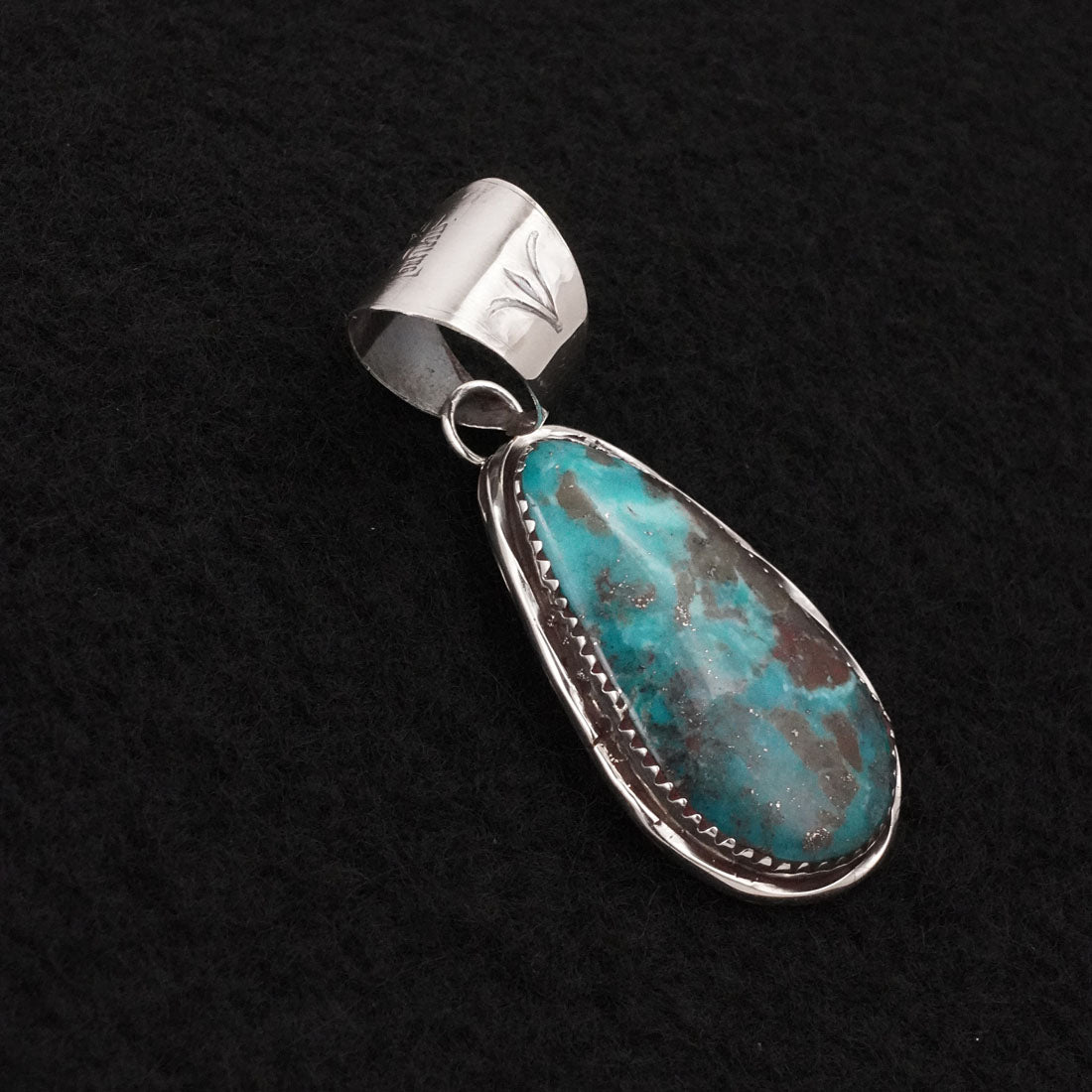 Ernest Hawthorne Turquoise & Sterling Silver Pendant