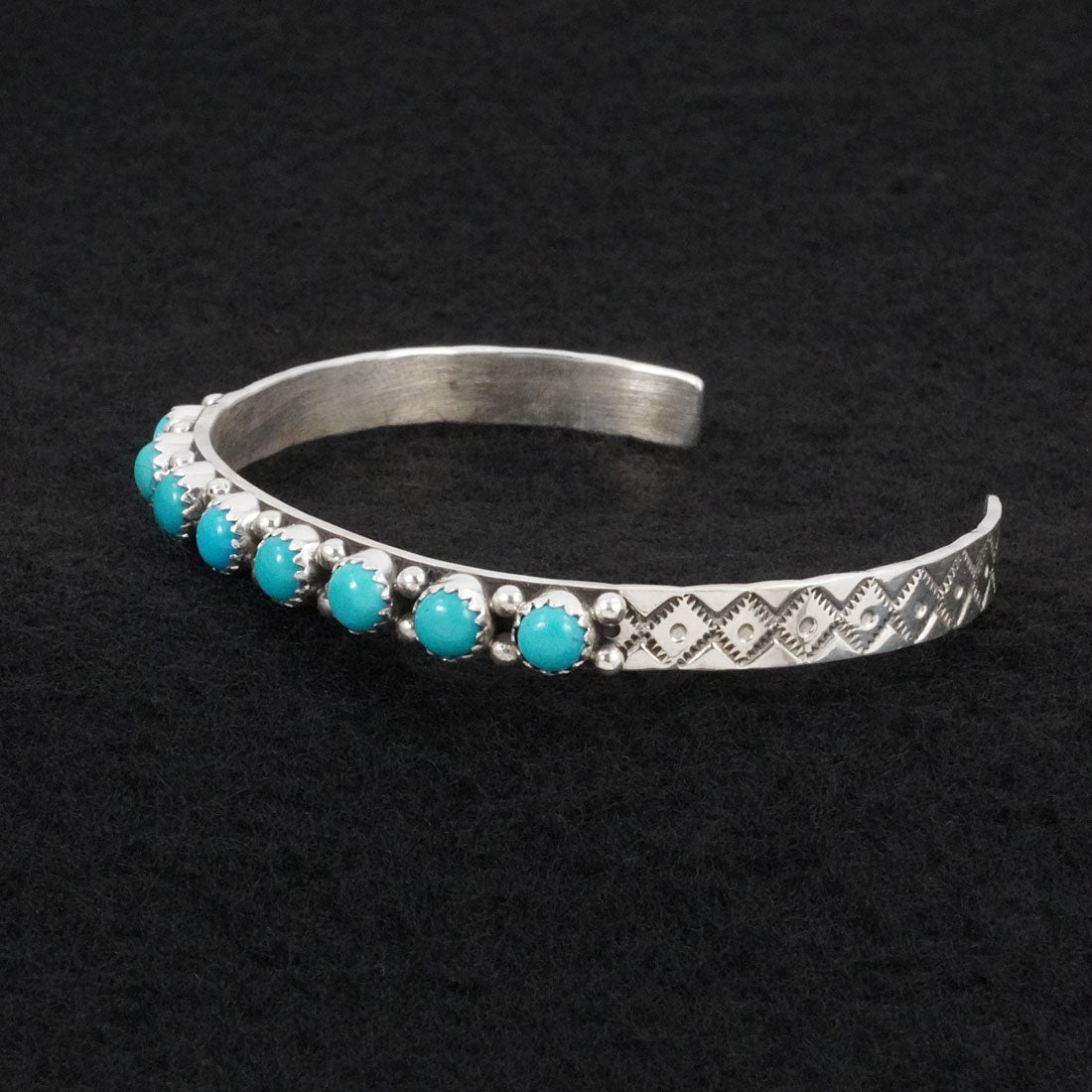 Gaynell Parker Turquoise & Sterling Silver Bracelet