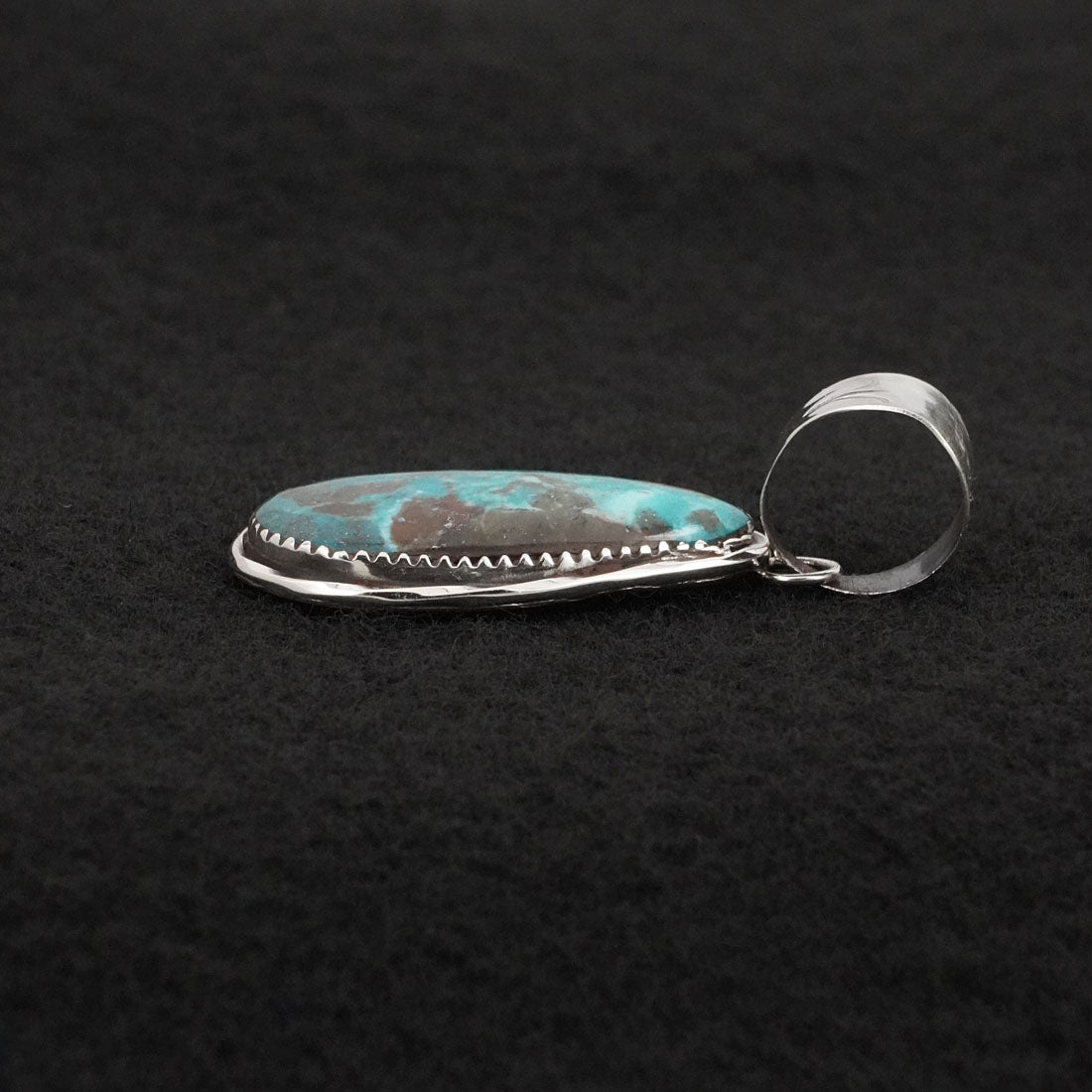 Ernest Hawthorne Turquoise & Sterling Silver Pendant