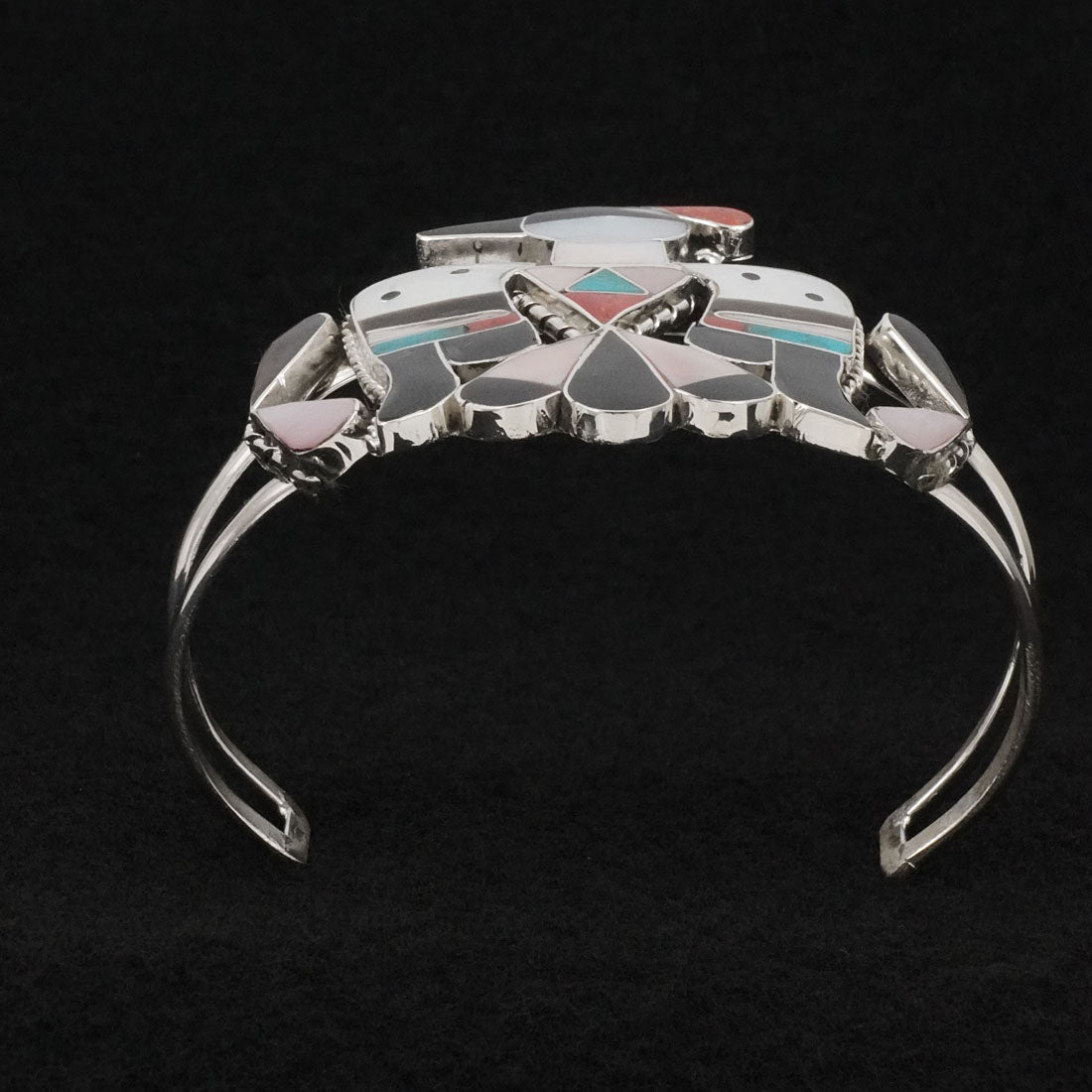 Bobby & Corraine Shack Multi-Stone & Sterling Silver Bracelet