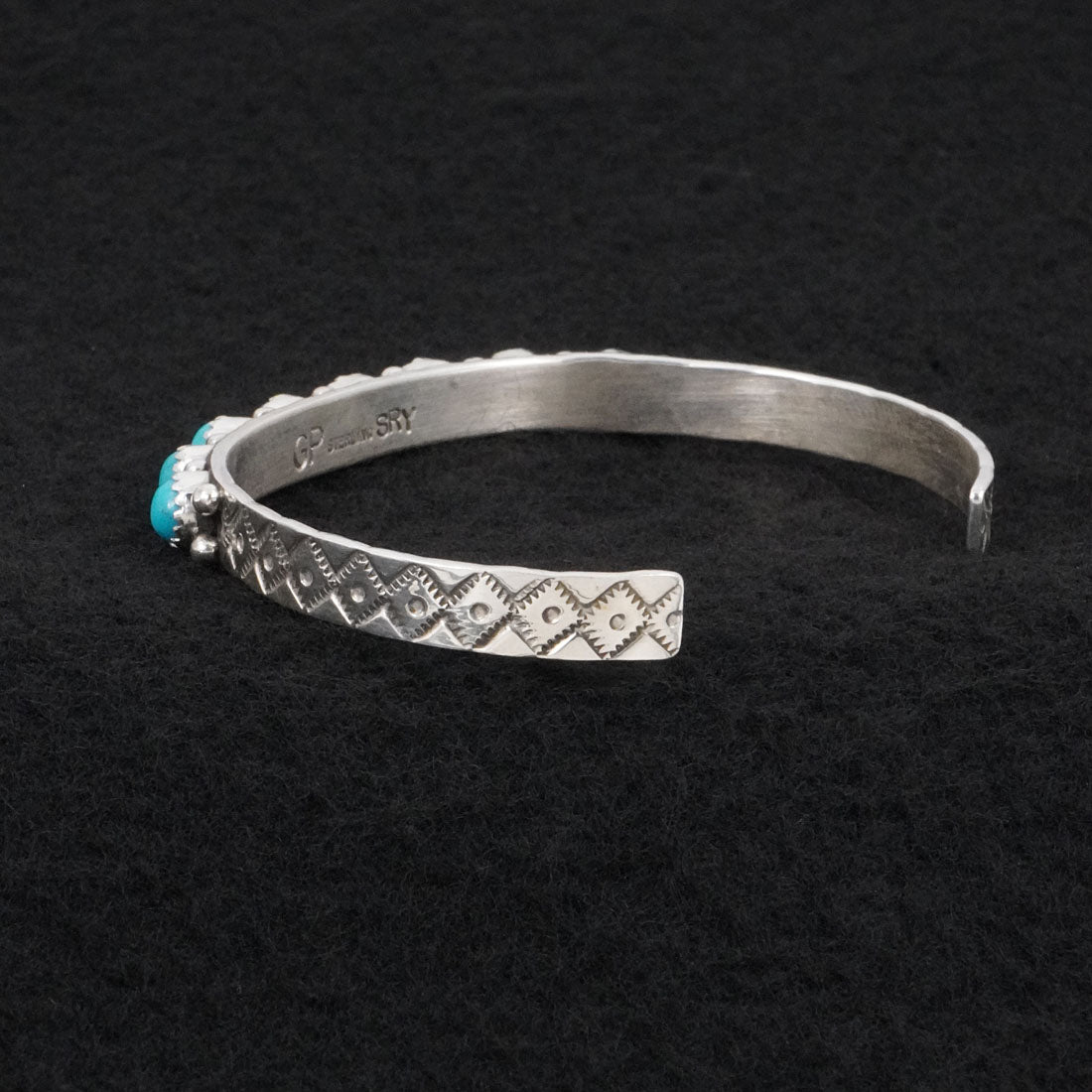 Gaynell Parker Turquoise & Sterling Silver Bracelet