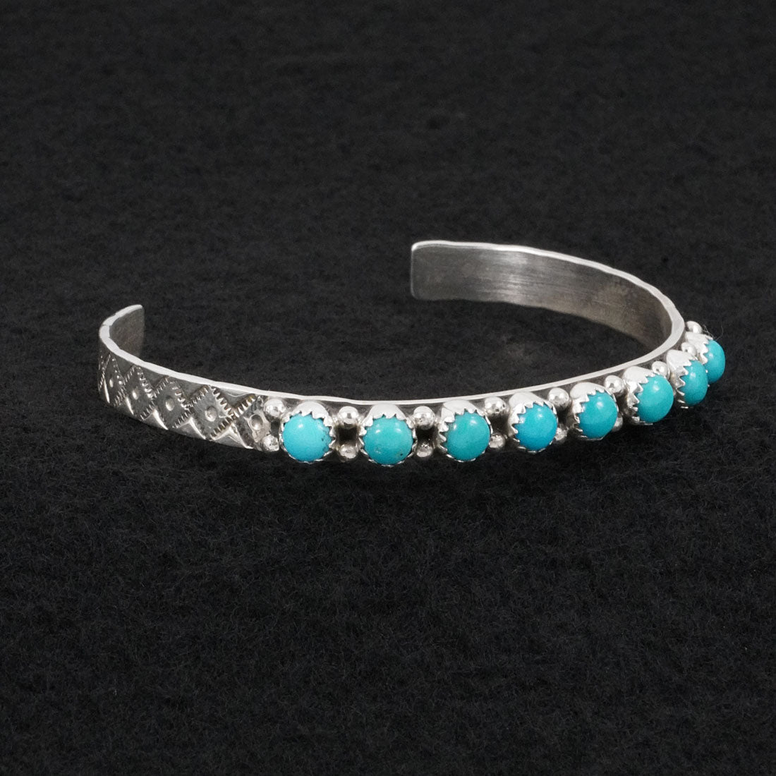 Gaynell Parker Turquoise & Sterling Silver Bracelet