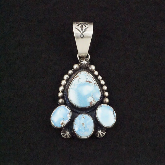 Darrin Livingston Turquoise & Sterling Silver Pendant