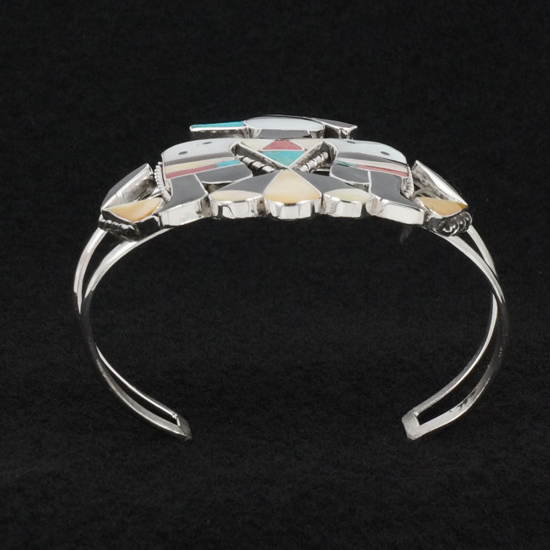Bobby & Corraine Shack Multi-Stone & Sterling Silver Bracelet