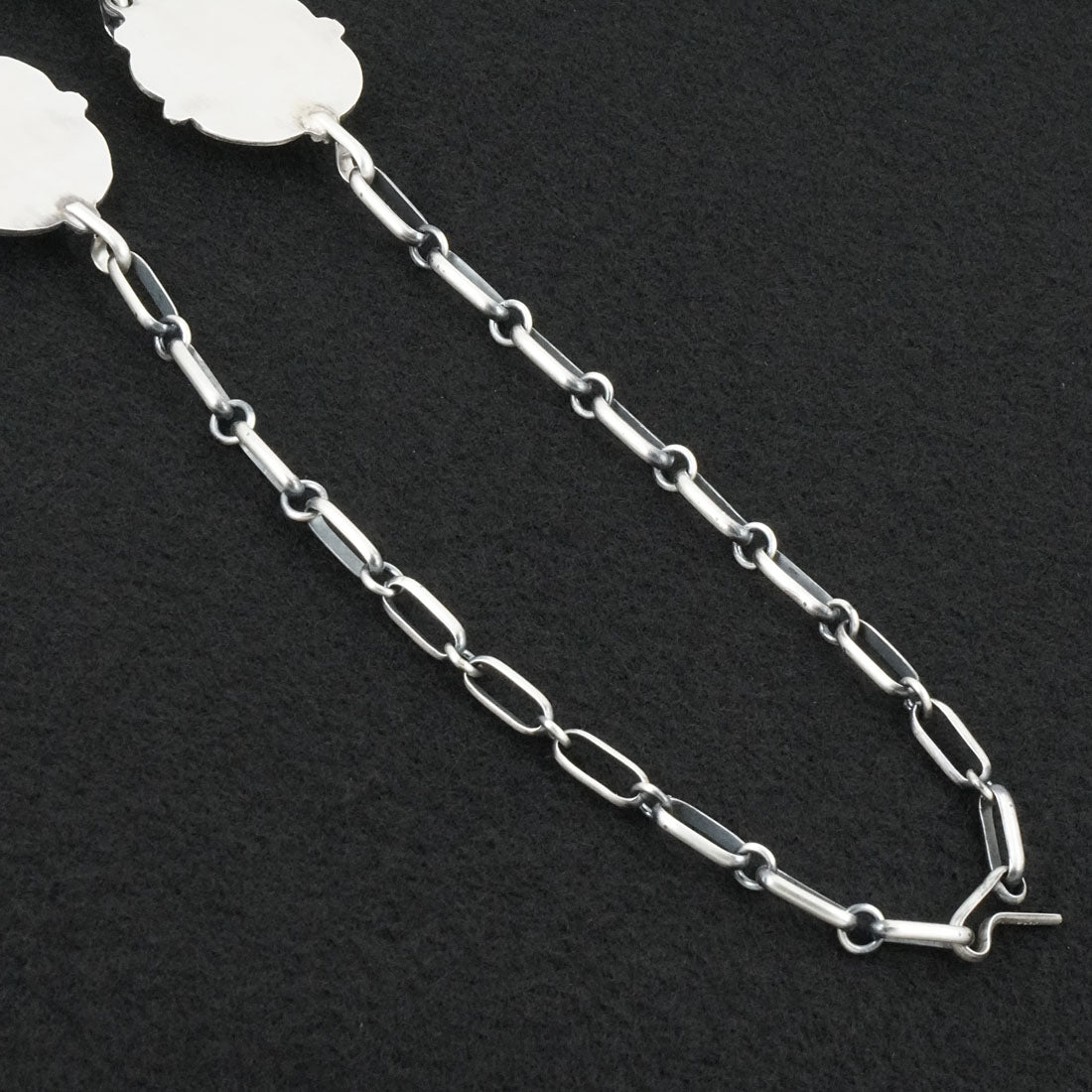 Raymond Delgarito White Buffalo & Sterling Silver Necklace Set