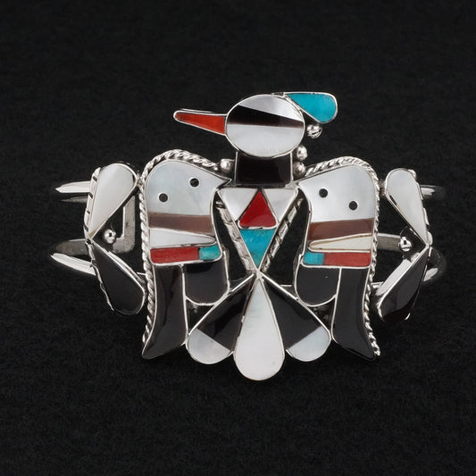 Bobby & Corraine Shack Multi-Stone & Sterling Silver Bracelet