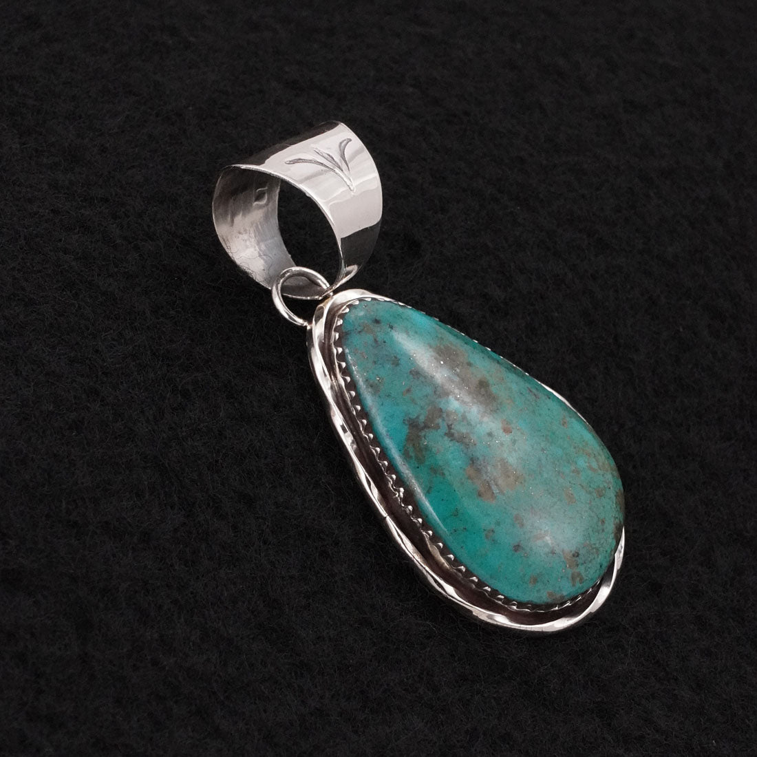 Ernest Hawthorne Turquoise & Sterling Silver Pendant