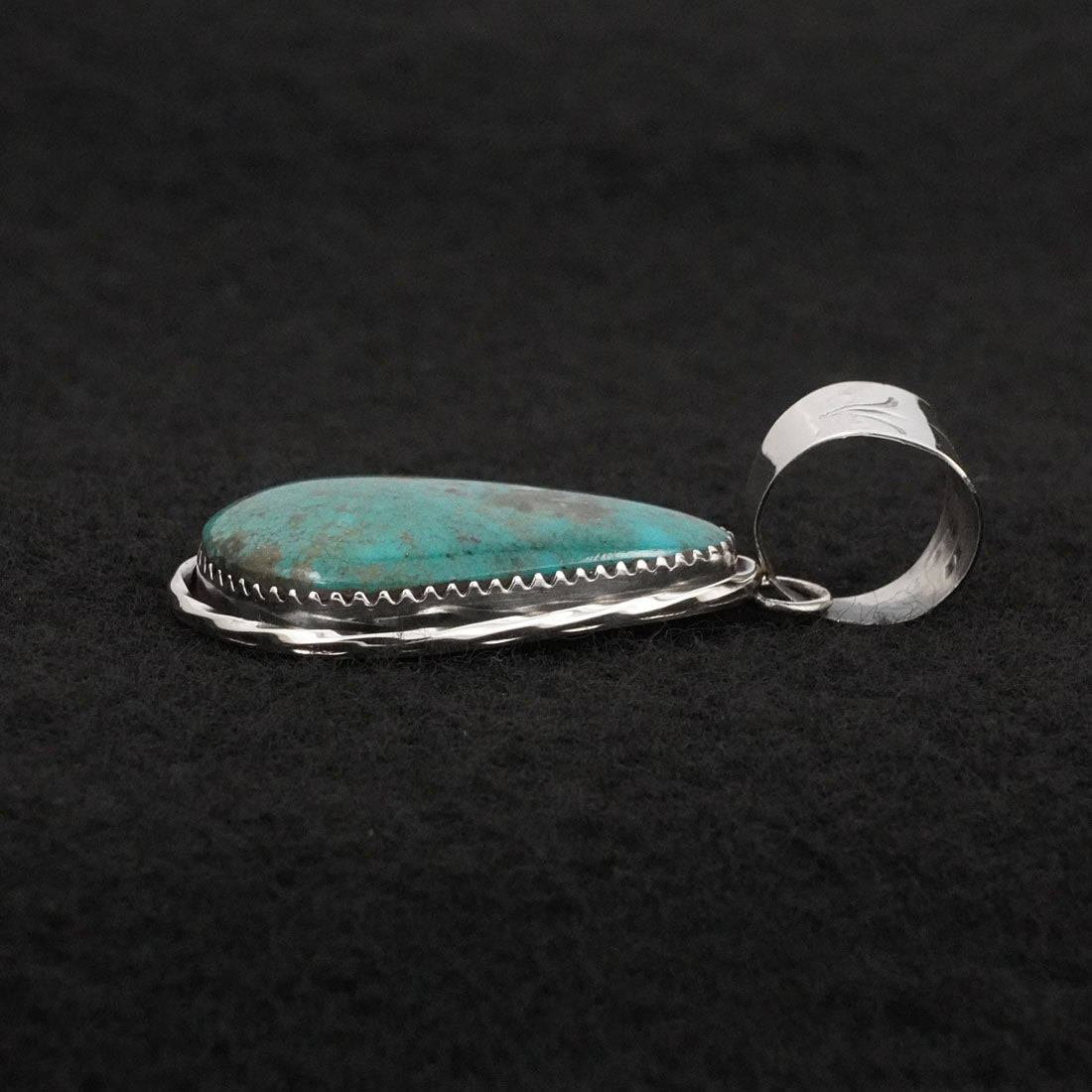 Ernest Hawthorne Turquoise & Sterling Silver Pendant