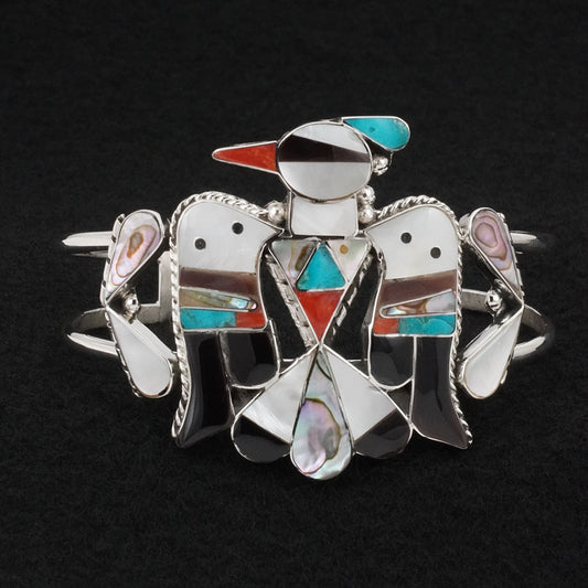 Bobby & Corraine Shack Multi-Stone & Sterling Silver Bracelet