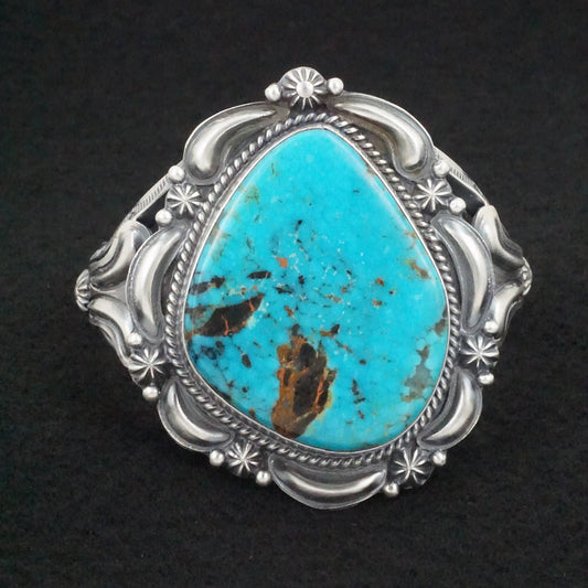 Raymond Delgarito Turquoise & Sterling Silver Bracelet