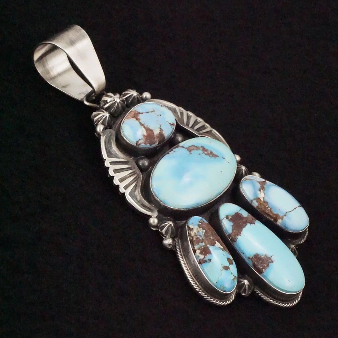 Darrin Livingston Turquoise & Sterling Silver Pendant