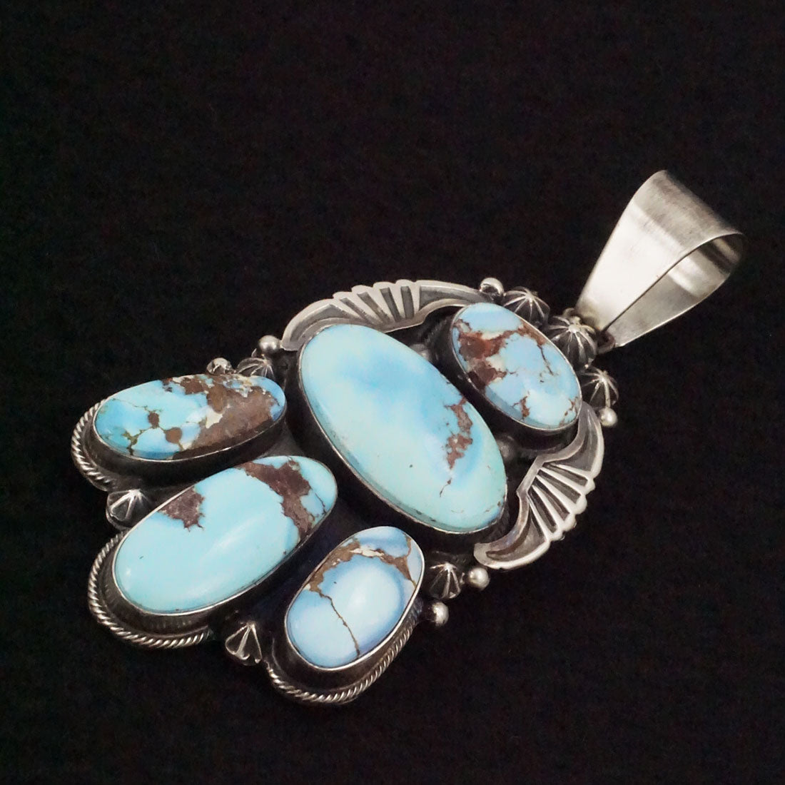 Darrin Livingston Turquoise & Sterling Silver Pendant