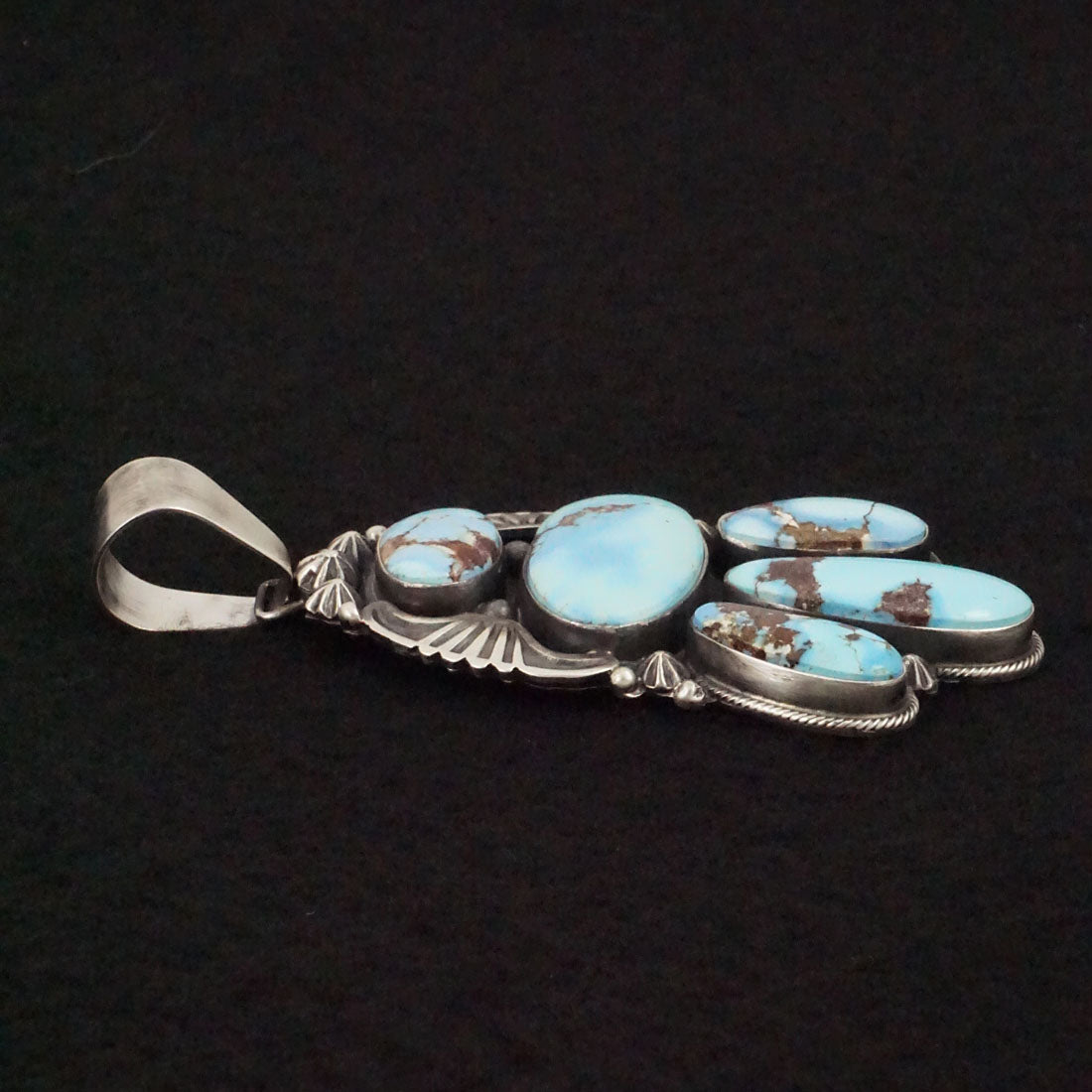 Darrin Livingston Turquoise & Sterling Silver Pendant