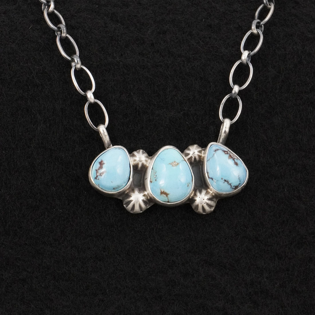 Kathleen Livingston Turquoise & Sterling Silver Necklace