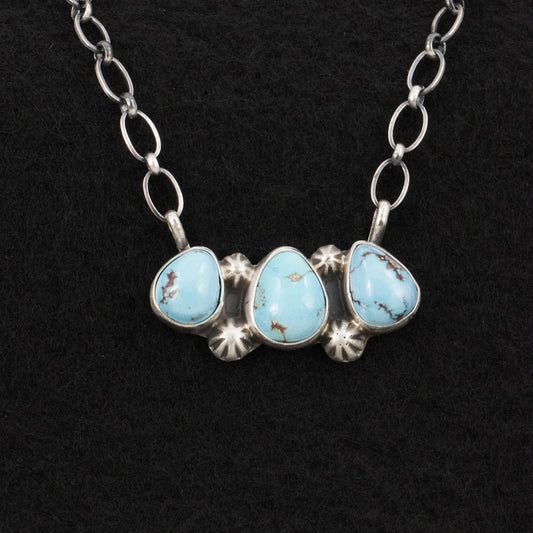 Kathleen Livingston Turquoise & Sterling Silver Necklace