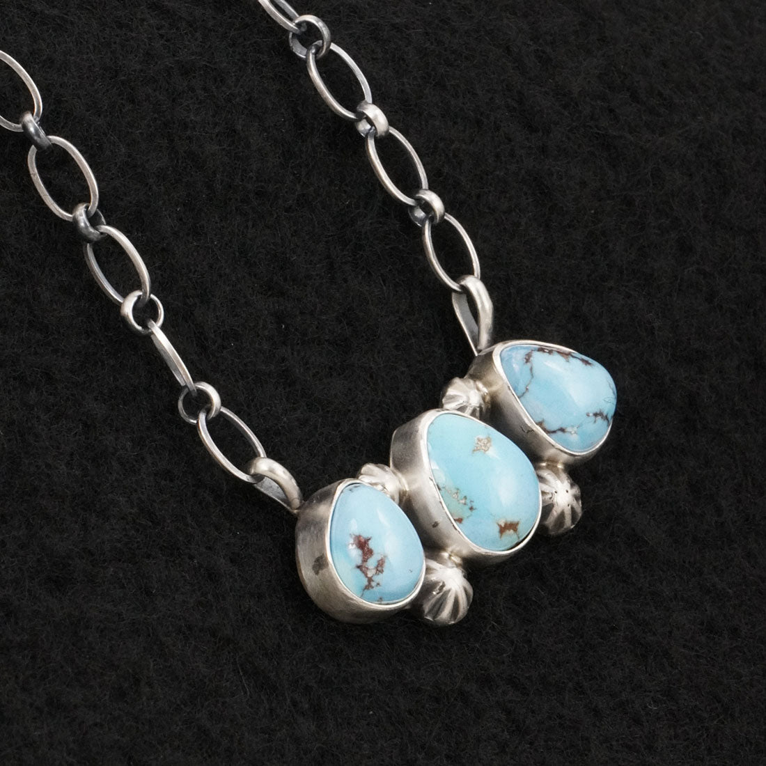 Kathleen Livingston Turquoise & Sterling Silver Necklace