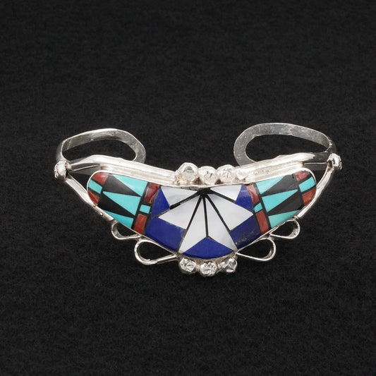 Ola Eriacho Multi-Stone & Sterling Silver Bracelet