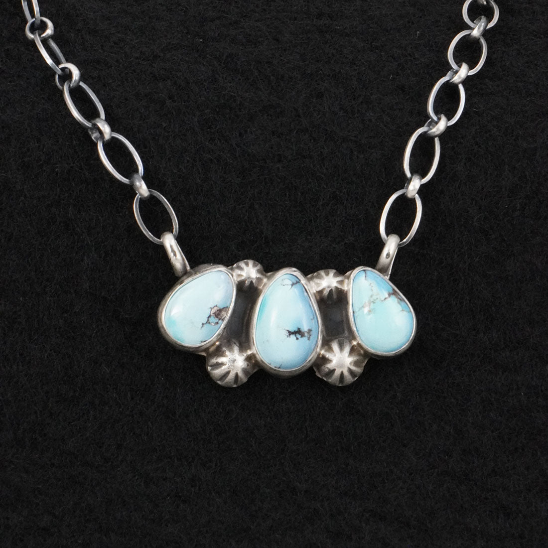 Kathleen Livingston Turquoise & Sterling Silver Necklace