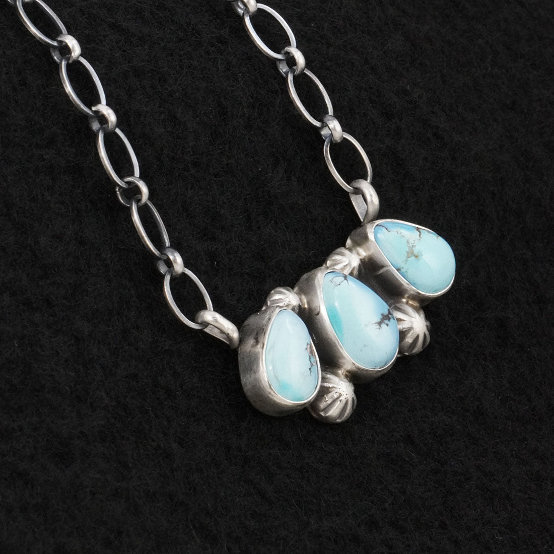 Kathleen Livingston Turquoise & Sterling Silver Necklace