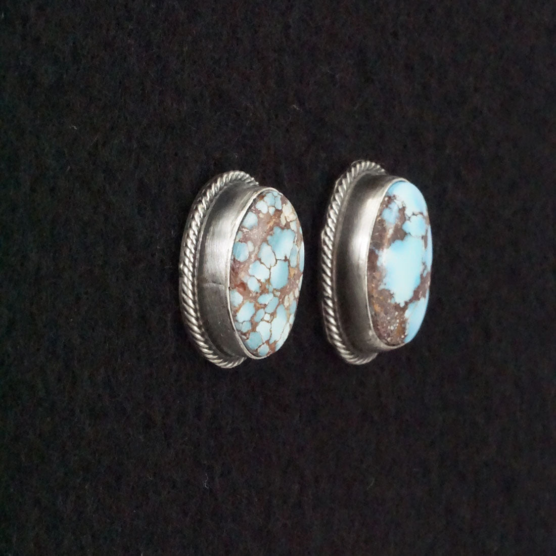 Darrin Livingston Turquoise & Sterling Silver Earrings & Pendant