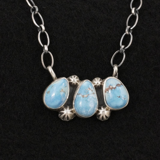 Kathleen Livingston Turquoise & Sterling Silver Necklace