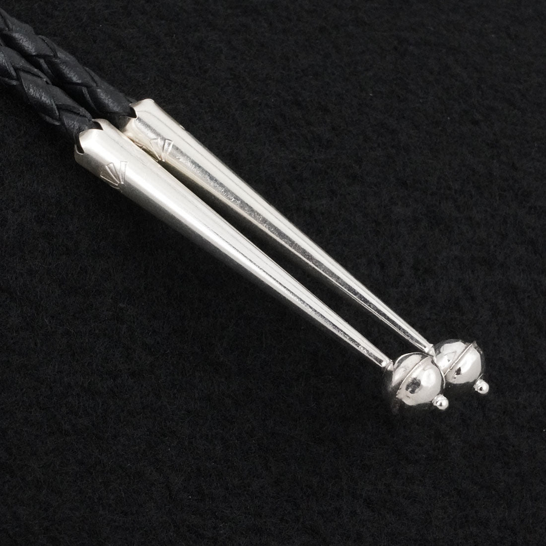 Bobby & Corraine Shack Multi-Stone & Sterling Silver Bolo Tie