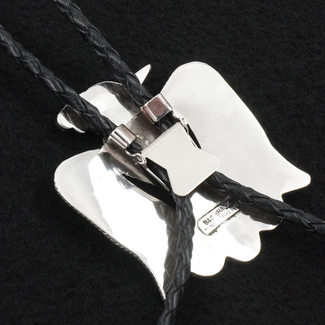 Bobby & Corraine Shack Multi-Stone & Sterling Silver Bolo Tie