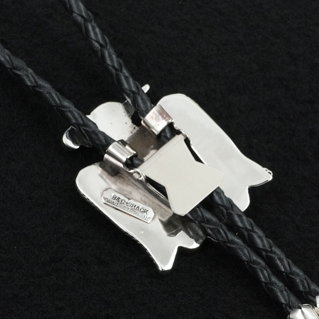 Bobby & Corraine Shack Multi-Stone & Sterling Silver Bolo Tie