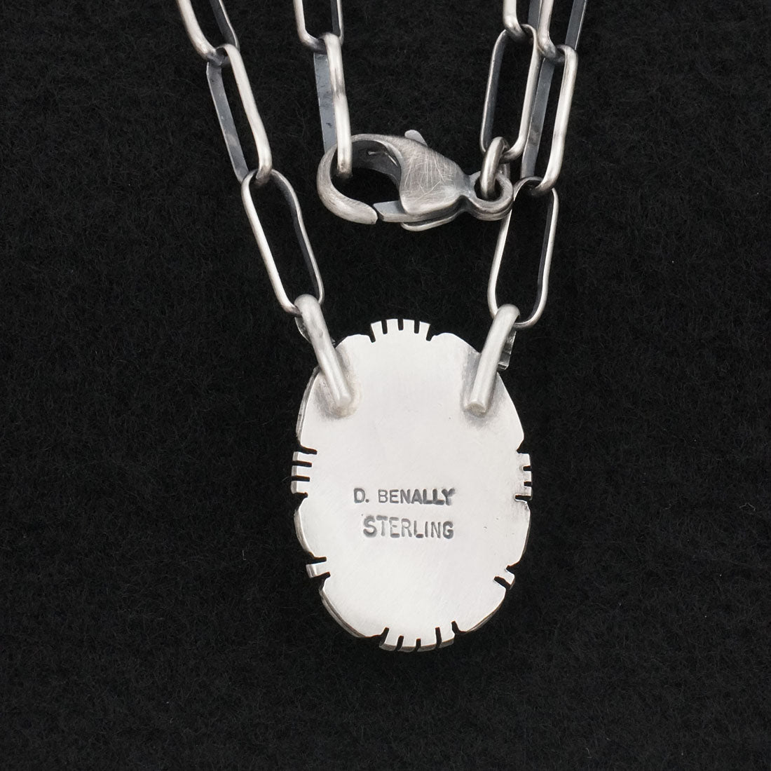 Daniel Benally Turquoise & Sterling Silver Necklace