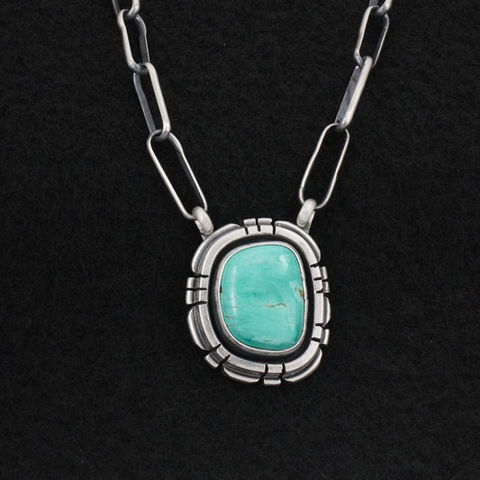 Daniel Benally Turquoise & Sterling Silver Necklace