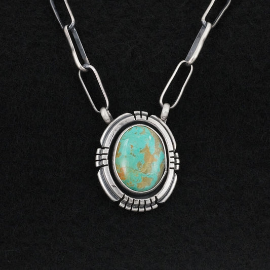 Daniel Benally Turquoise & Sterling Silver Necklace