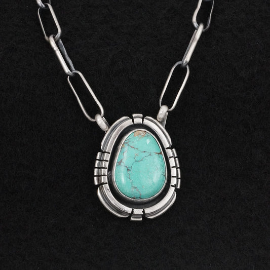 Daniel Benally Turquoise & Sterling Silver Necklace