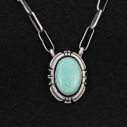 Daniel Benally Turquoise & Sterling Silver Necklace