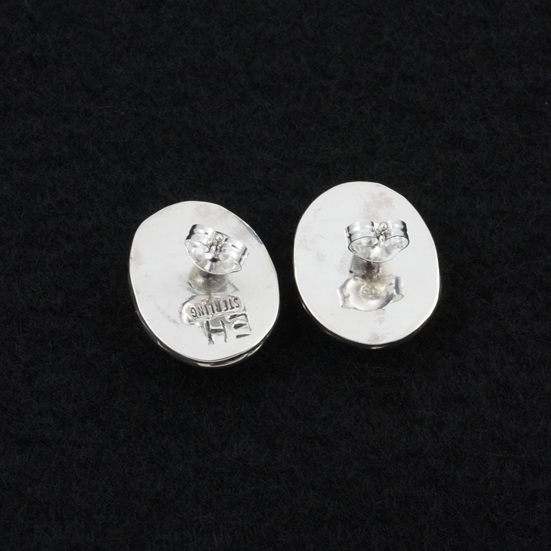 Ernest Hawthorne Turquoise & Sterling Silver Earrings