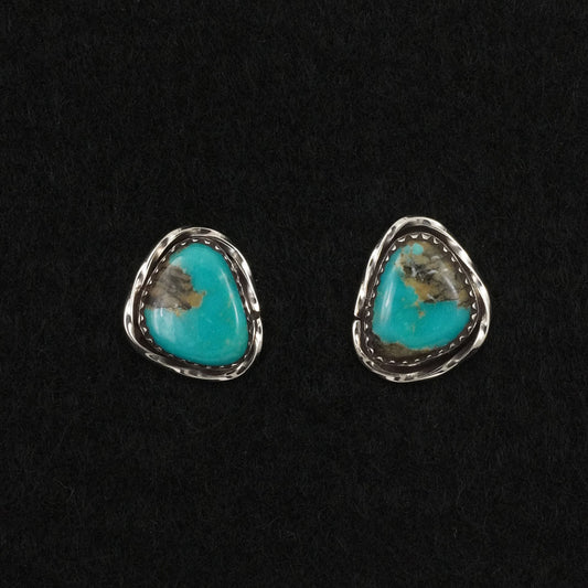 Ernest Hawthorne Turquoise & Sterling Silver Earrings