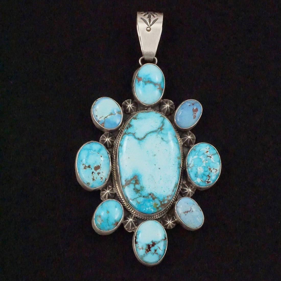 Darrin Livingston Turquoise & Sterling Silver Pendant