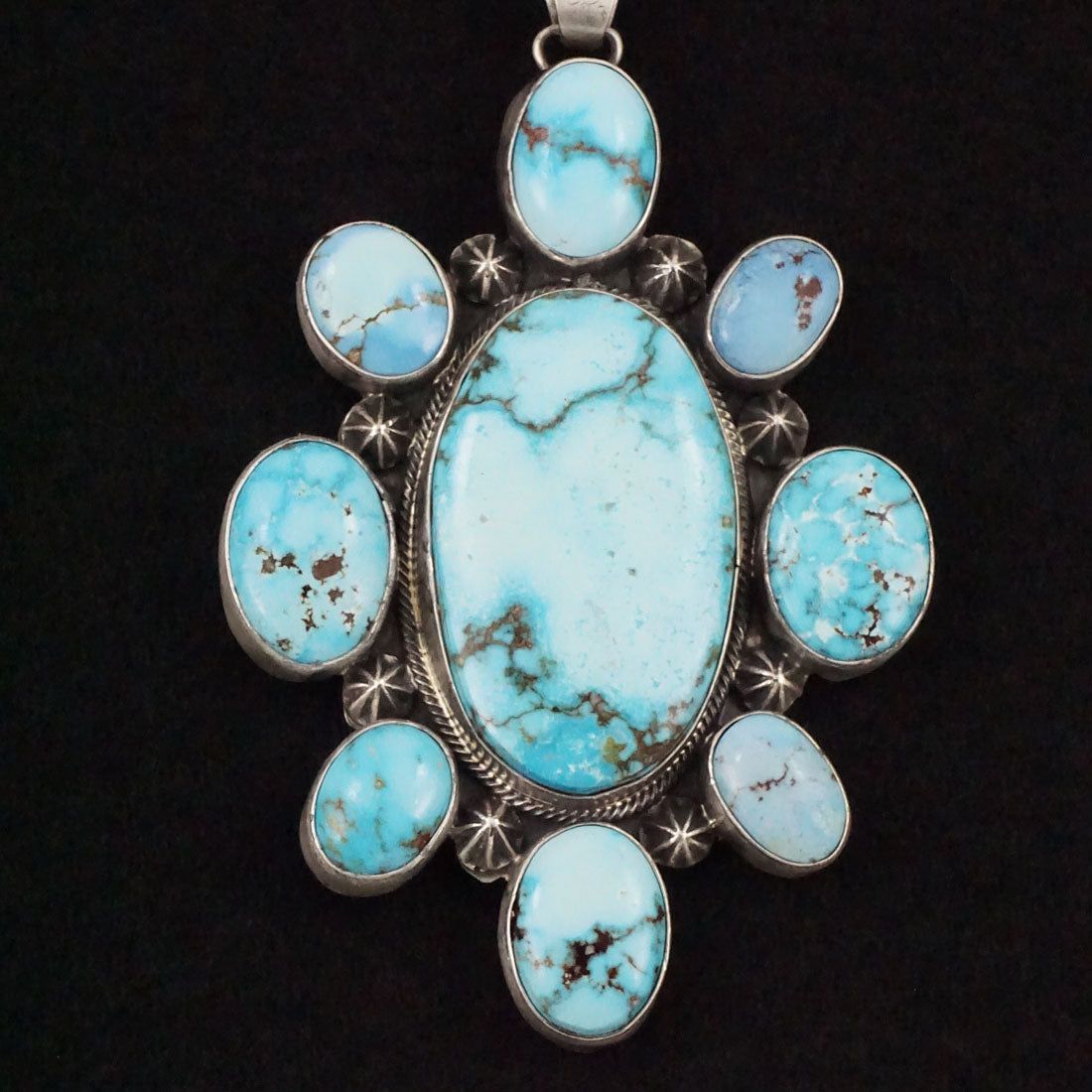 Darrin Livingston Turquoise & Sterling Silver Pendant