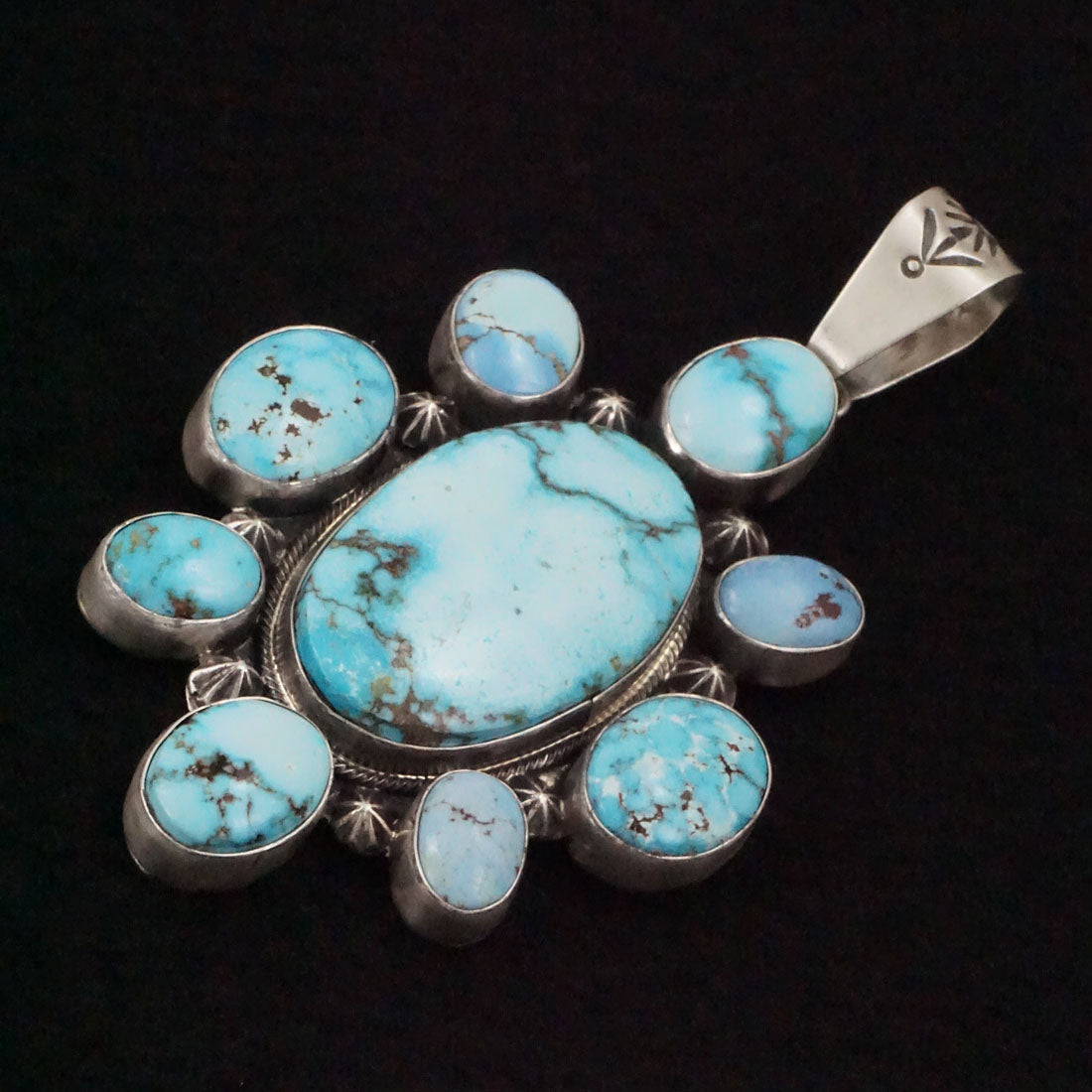 Darrin Livingston Turquoise & Sterling Silver Pendant