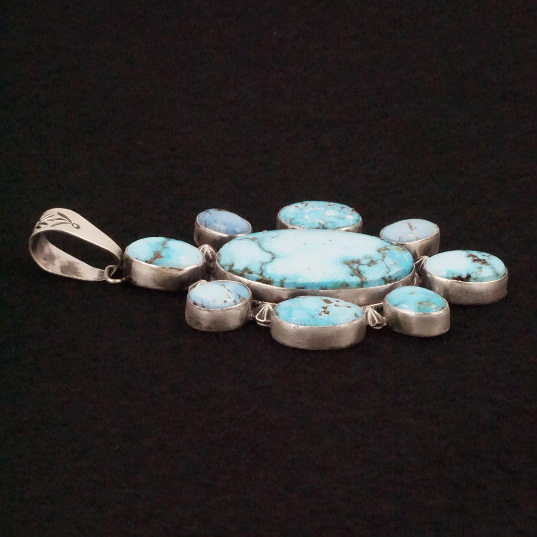 Darrin Livingston Turquoise & Sterling Silver Pendant