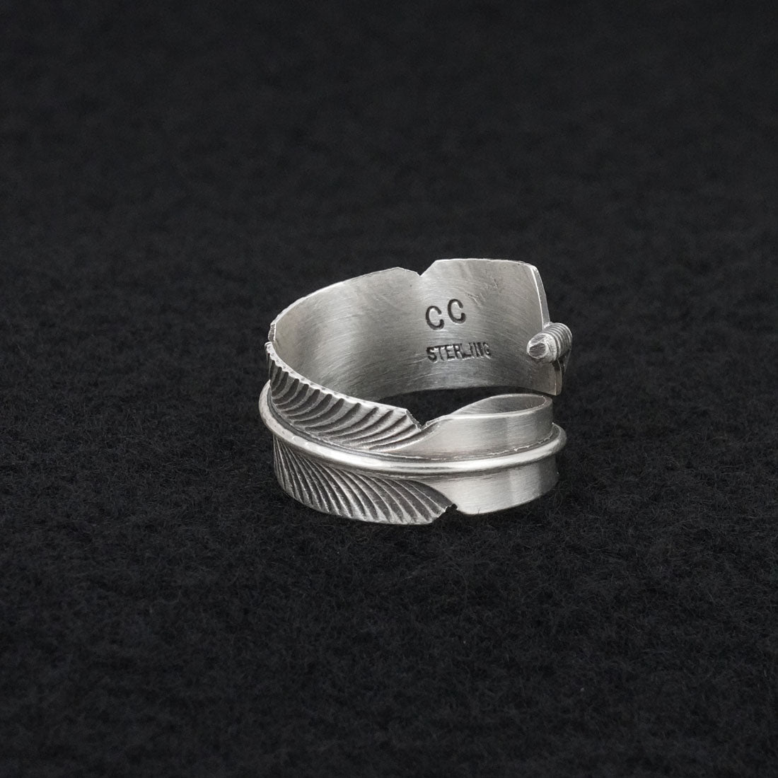 Chris Charley & Sterling Silver Ring Adjustable