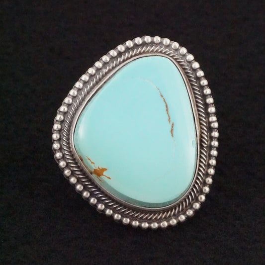 Randy Boyd Turquoise & Sterling Silver Ring Size 7.5