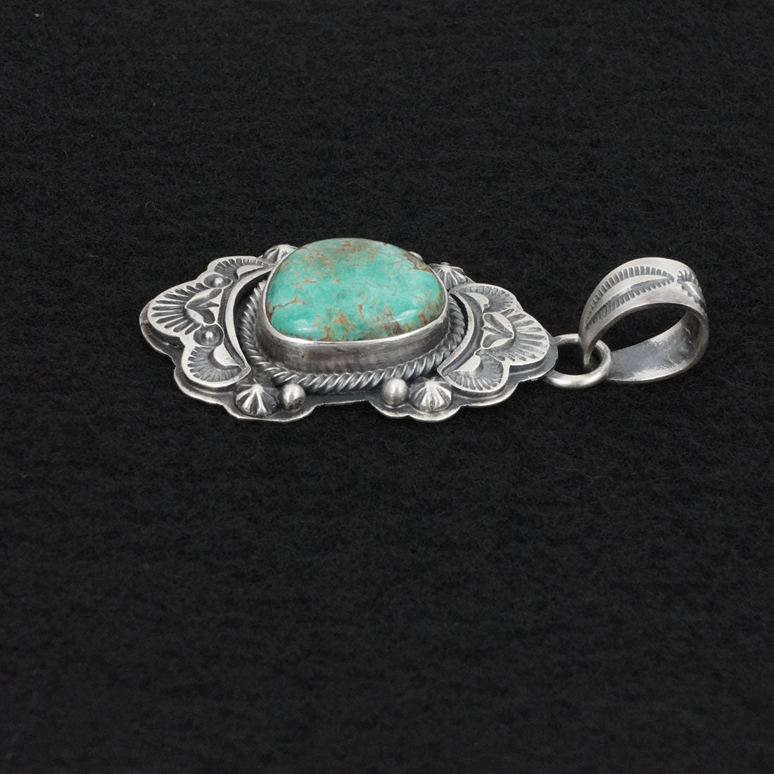 Randy Boyd Turquoise & Sterling Silver Pendant