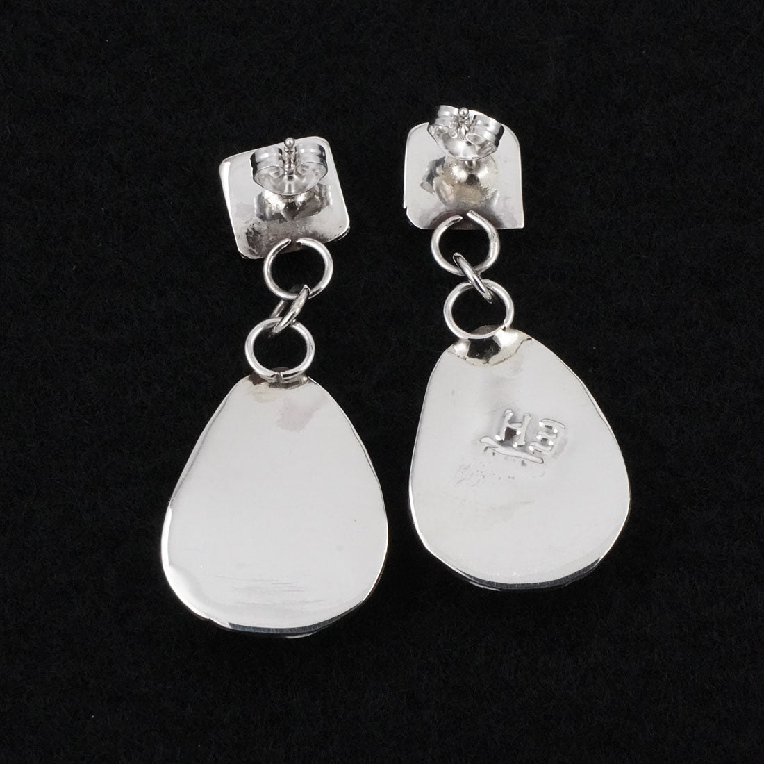 Ernest Hawthorne Turquoise & Sterling Silver Earrings