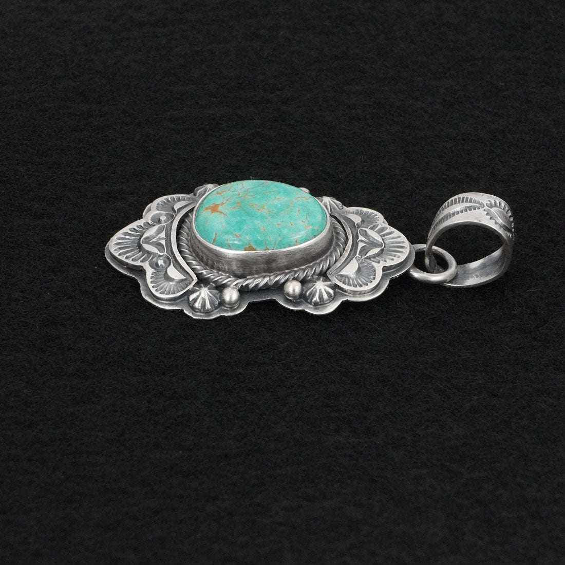 Randy Boyd Turquoise & Sterling Silver Pendant