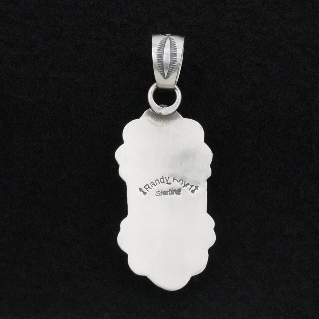 Randy Boyd Turquoise & Sterling Silver Pendant