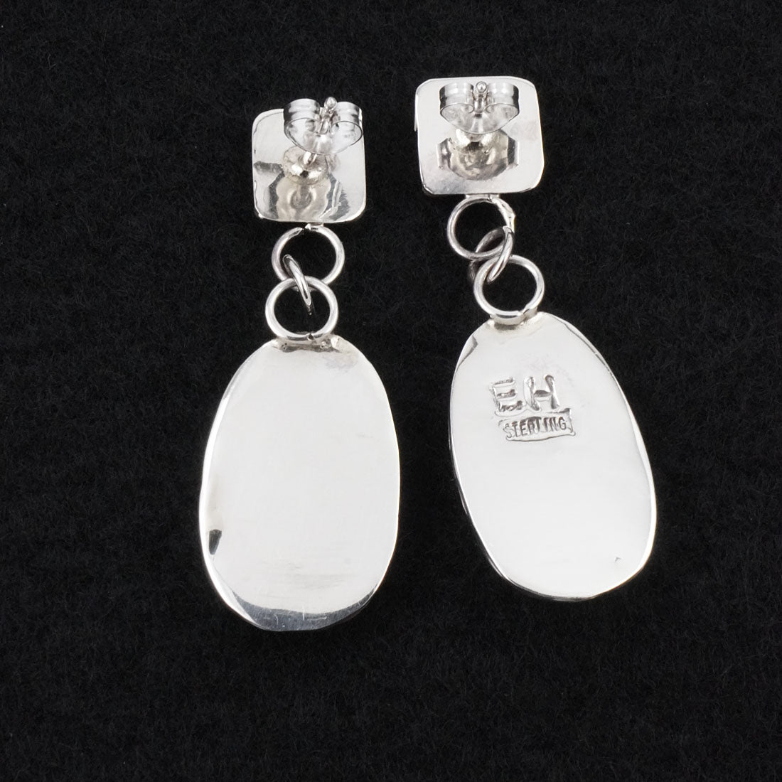 Ernest Hawthorne Turquoise & Sterling Silver Earrings